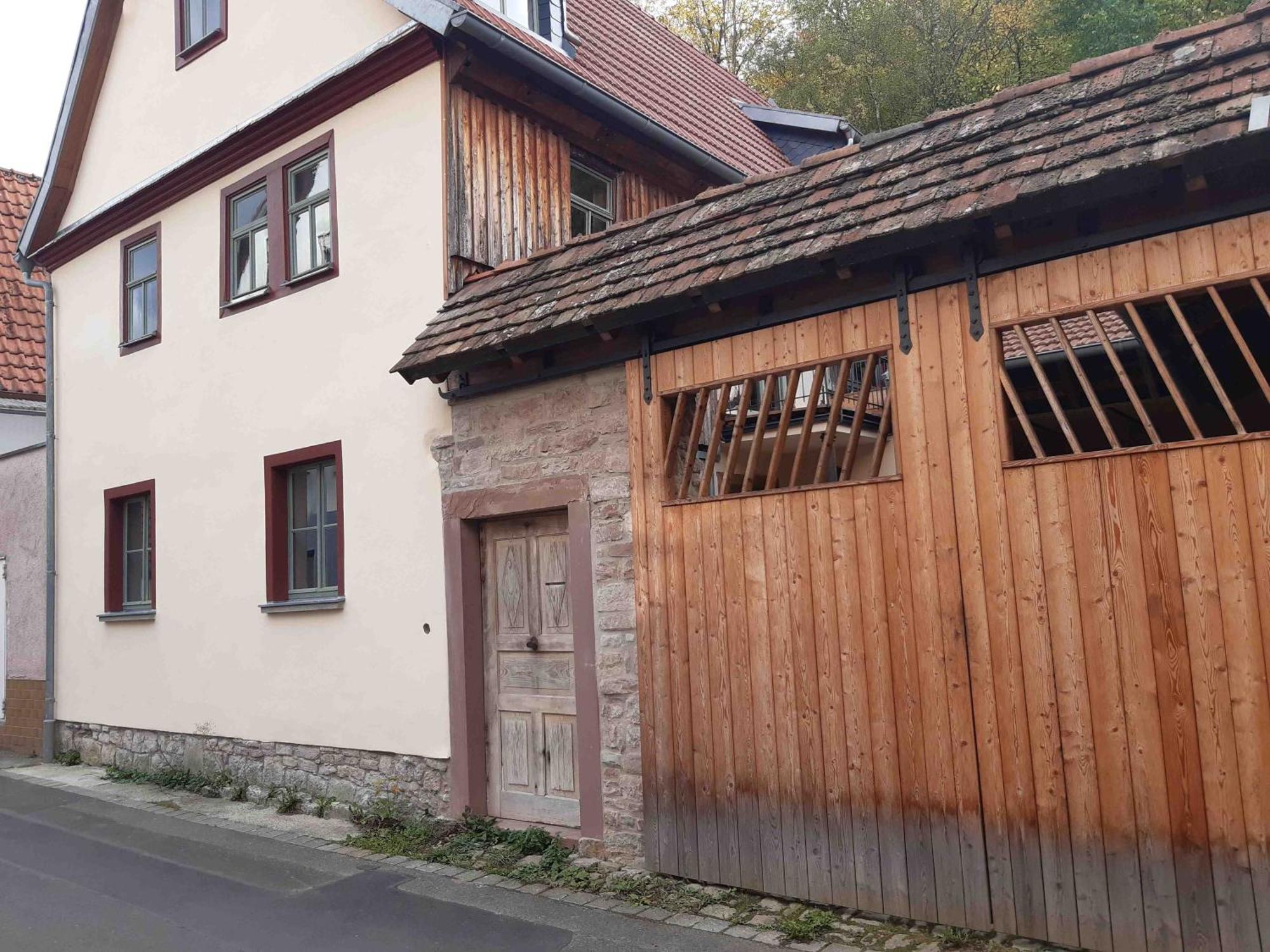 Ferienhaus An Der Hoeh' Zellingen Bagian luar foto